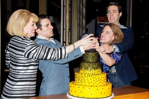 Anika Larsen, Jarrod Spector, Jessie Mueller, Scott J. Campbell Photo