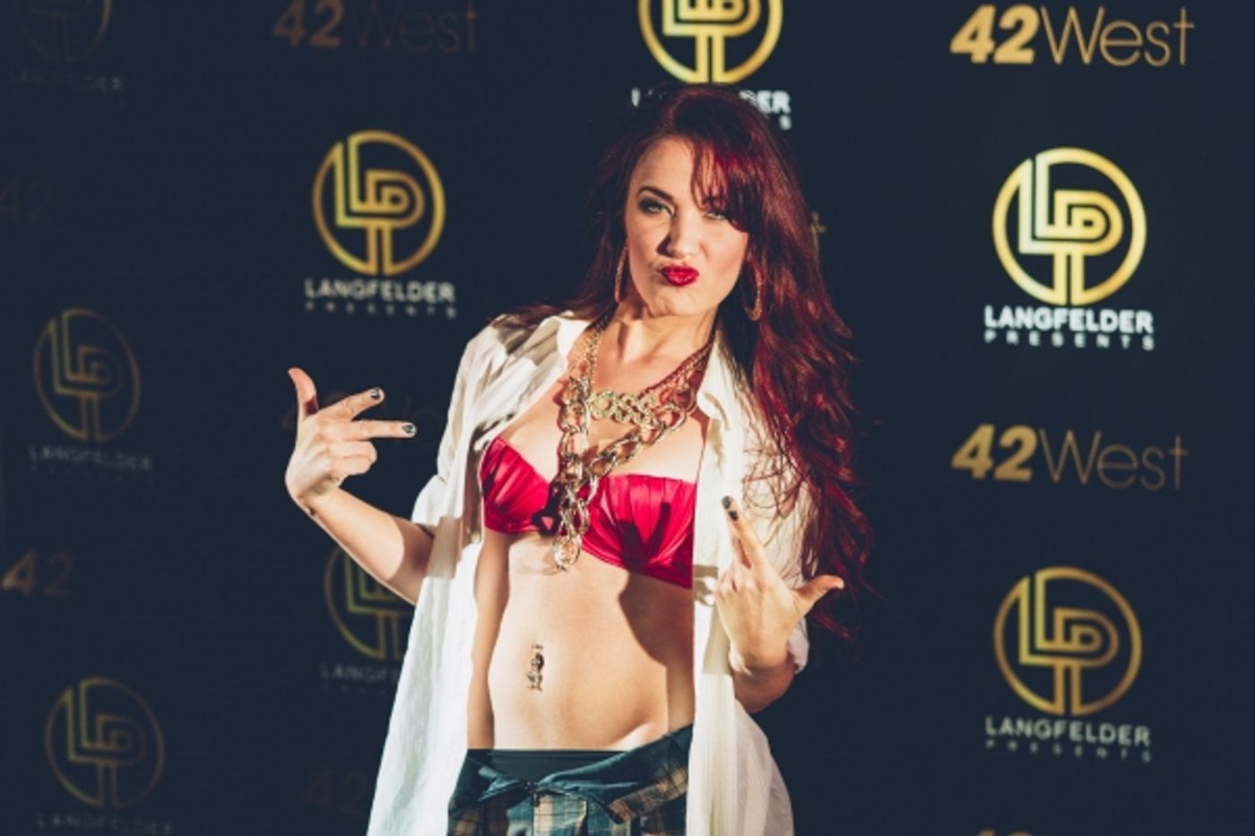 Photo Flash: Laura Benanti, Lena Hall & More Join The Skivvies at 42West Photo Flash: Laura Benanti, Lena Hall & More Join The Skivvies at 42West Image