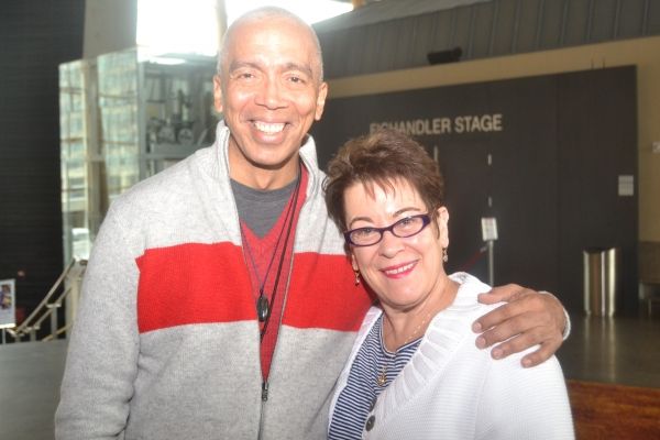 Director Timothy Douglas and Artistic Director Molly Smith  Photo