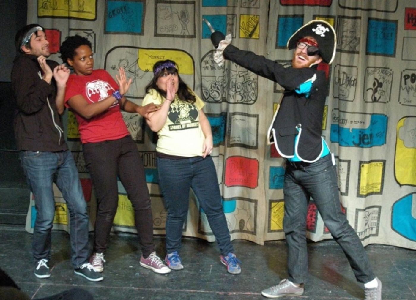 Photo Flash: Sneak Peek at Barrel of Monkeys' THAT'S WEIRD, GRANDMA: HOT COCOA TIME  Image