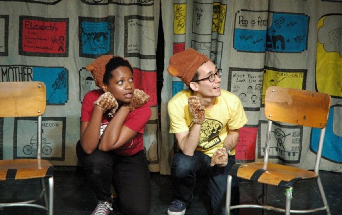 Barrel of Monkeys Company Members Eunice Woods and Tai Palmgren at 