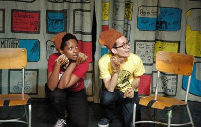 Barrel of Monkeys Company Members Eunice Woods and Tai Palmgren Photo