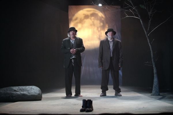Bruce Cromer as Estragon and Nicholas Rose as Vladimir  Photo