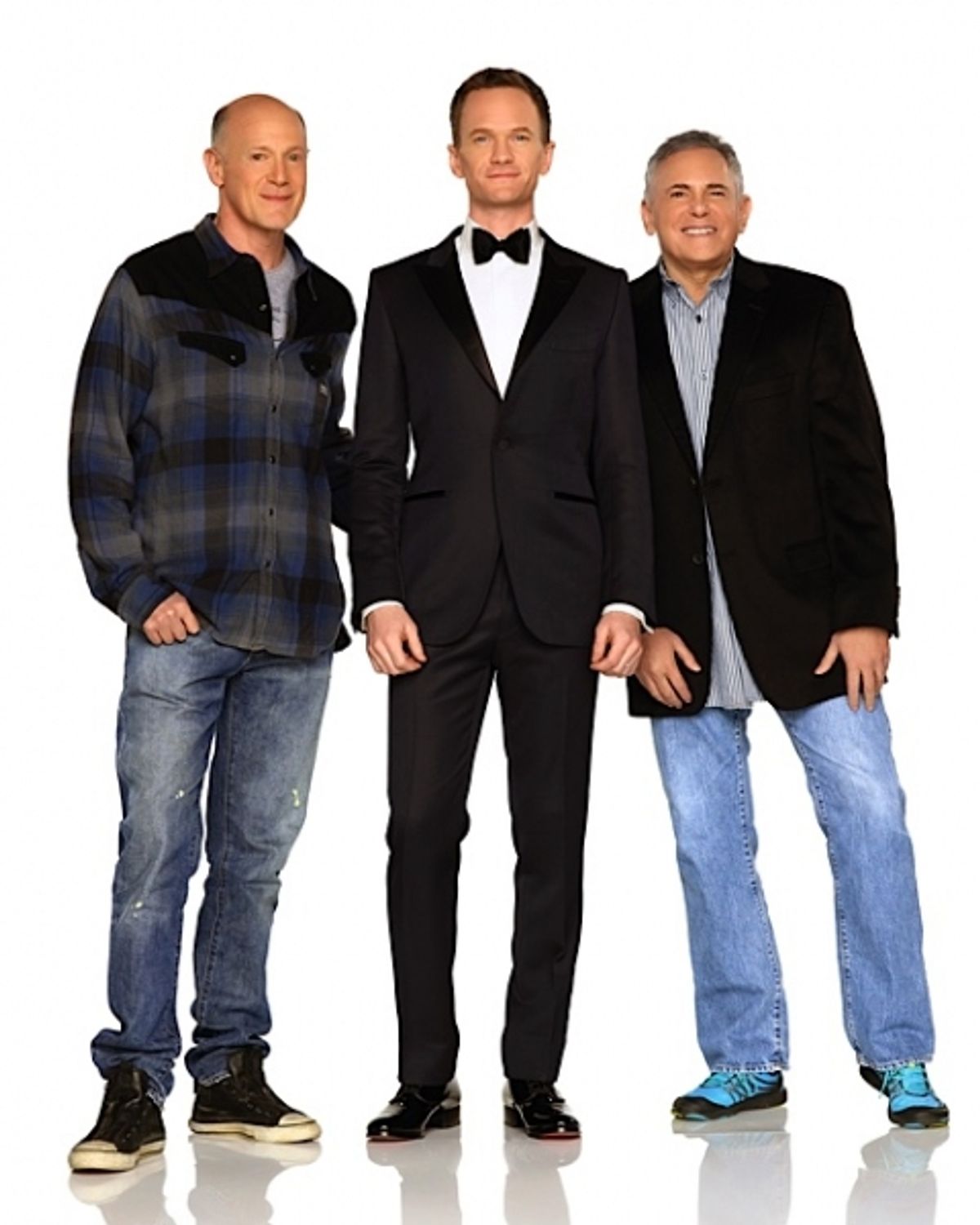 Craig Zadan and Neil Meron with Neil Patrick Harris at 