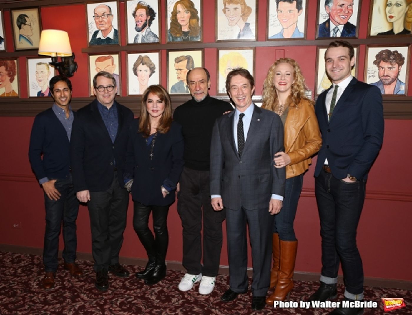 Photo Coverage: New Cast of IT'S ONLY A PLAY Meets the Press at Sardi's! Image