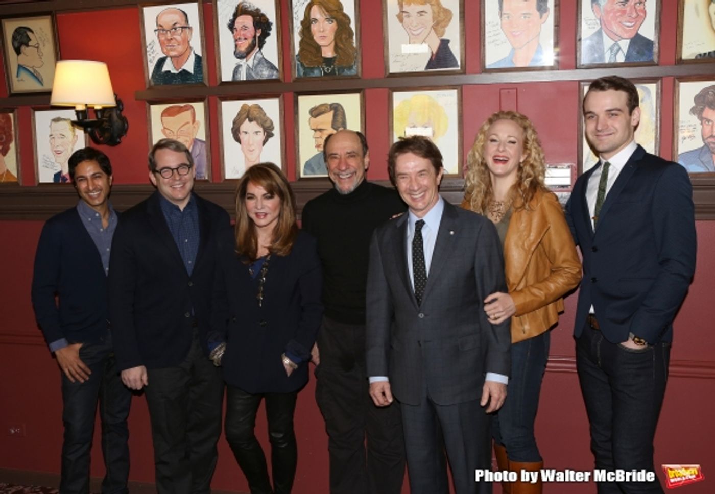 Photo Coverage: New Cast of IT'S ONLY A PLAY Meets the Press at Sardi's! Image