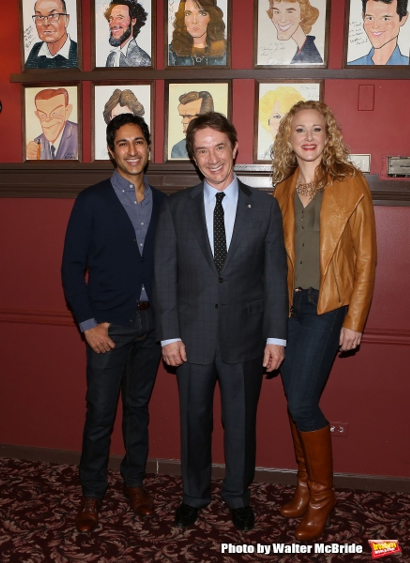 Photo Coverage: New Cast of IT'S ONLY A PLAY Meets the Press at Sardi's! Image