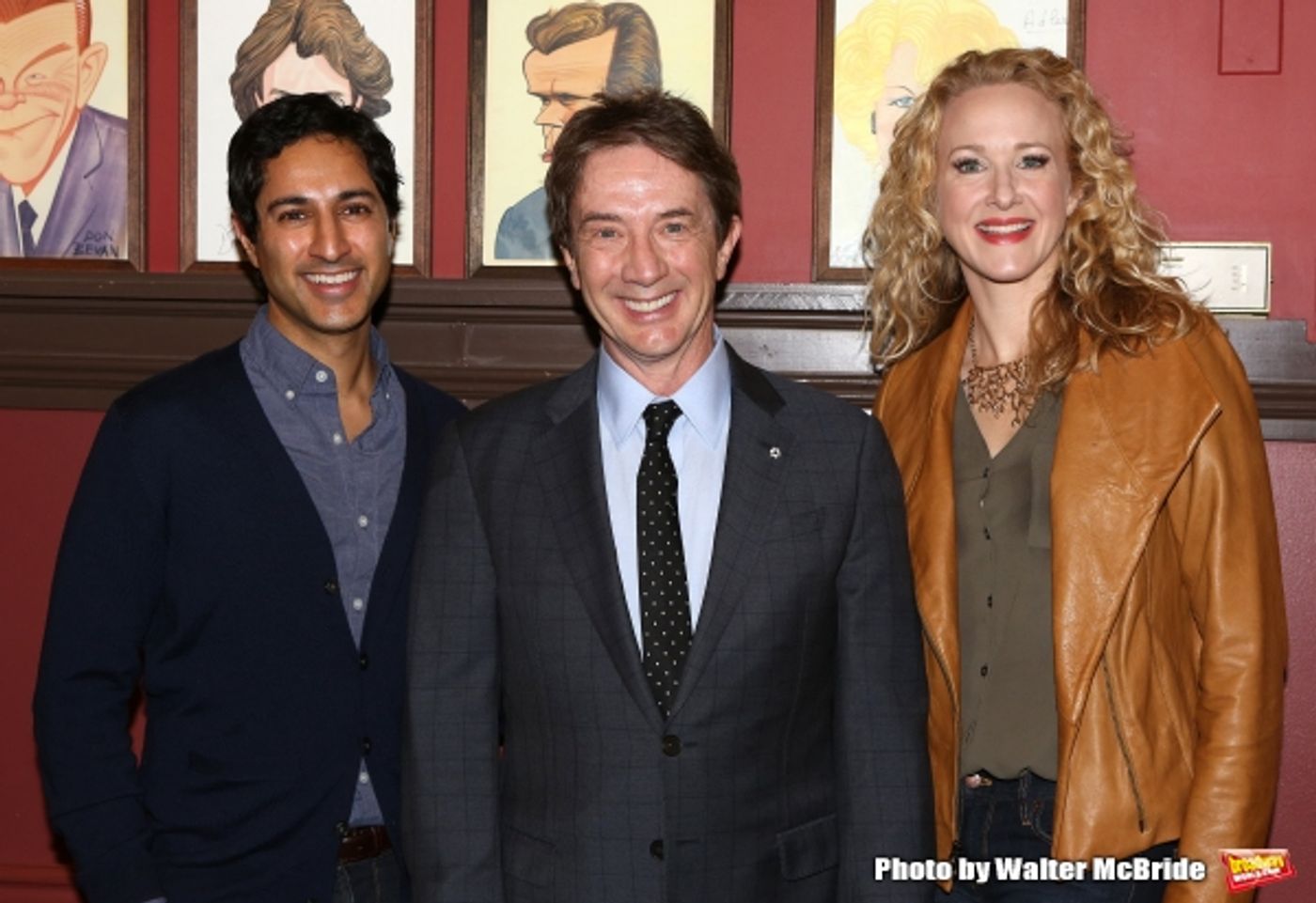 Photo Coverage: New Cast of IT'S ONLY A PLAY Meets the Press at Sardi's! Image