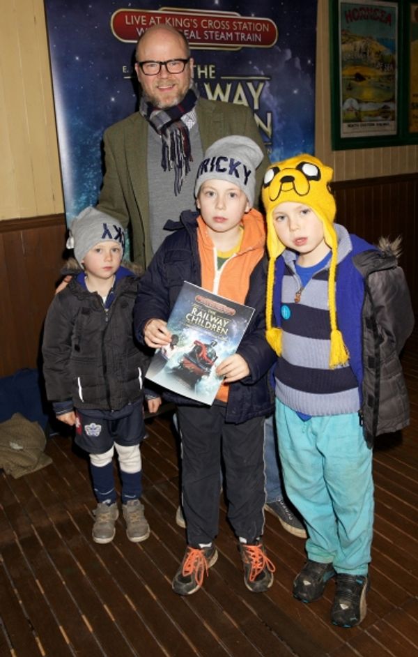 Toby Young and children Photo