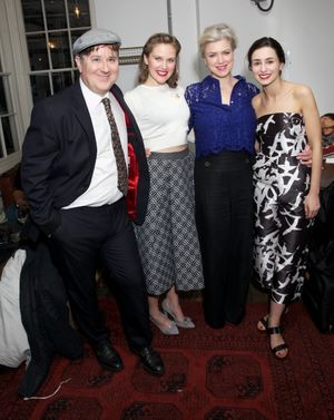 Jeremy Swift, Louise Calf, Caroline Harker and Serena Manteghi Photo