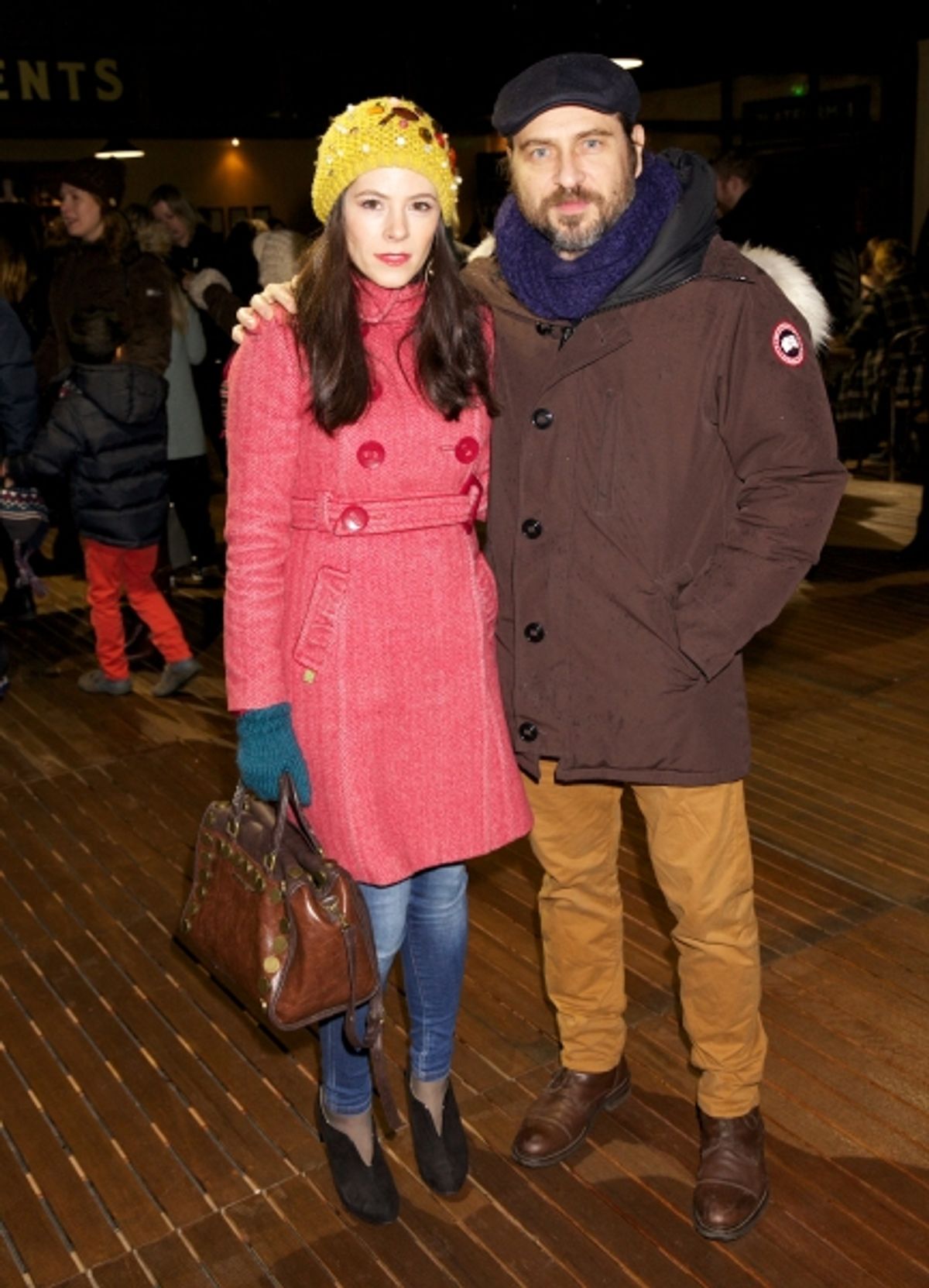 Elaine Cassidy and Stephen Lord at 