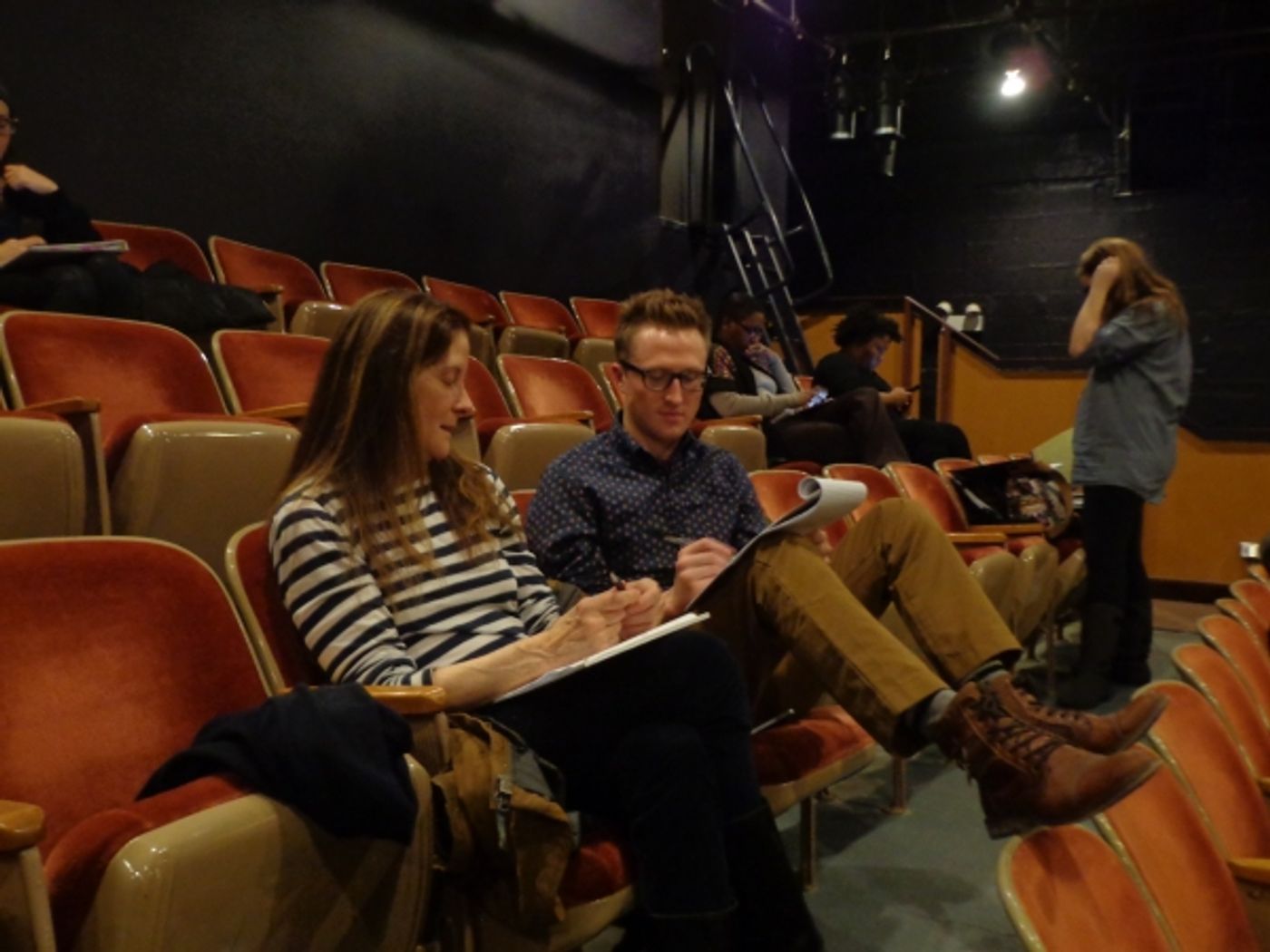 Photo Flash: Horton Foote's Daughter Hallie Foote Visits Raven Theatre  Image