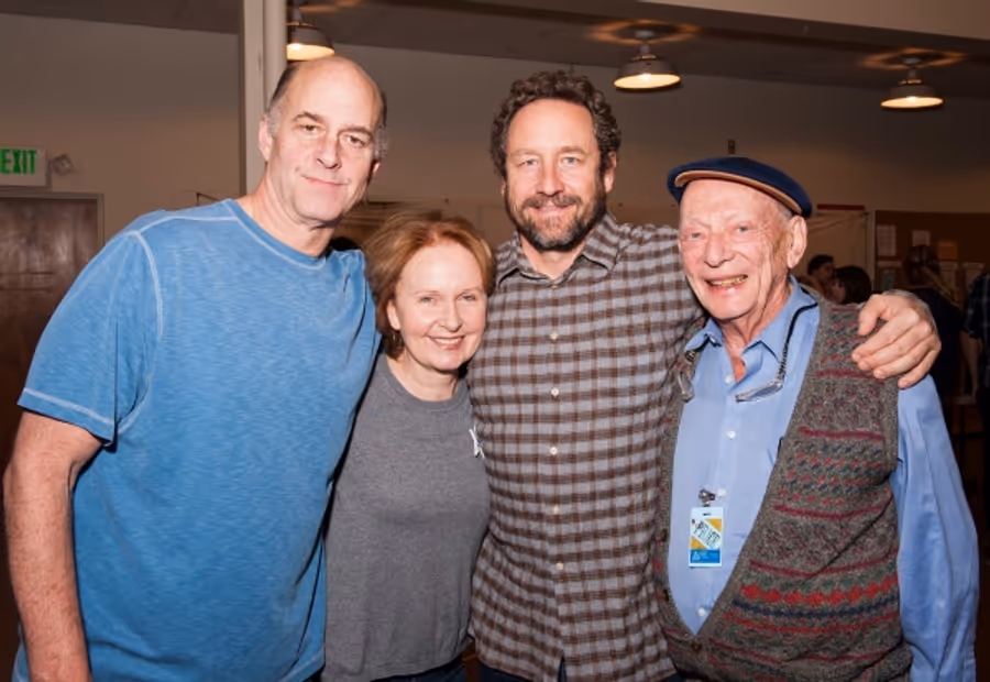 Photo Flash: In Rehearsal with Kate Burton and More for THE PRICE at the Taper Image