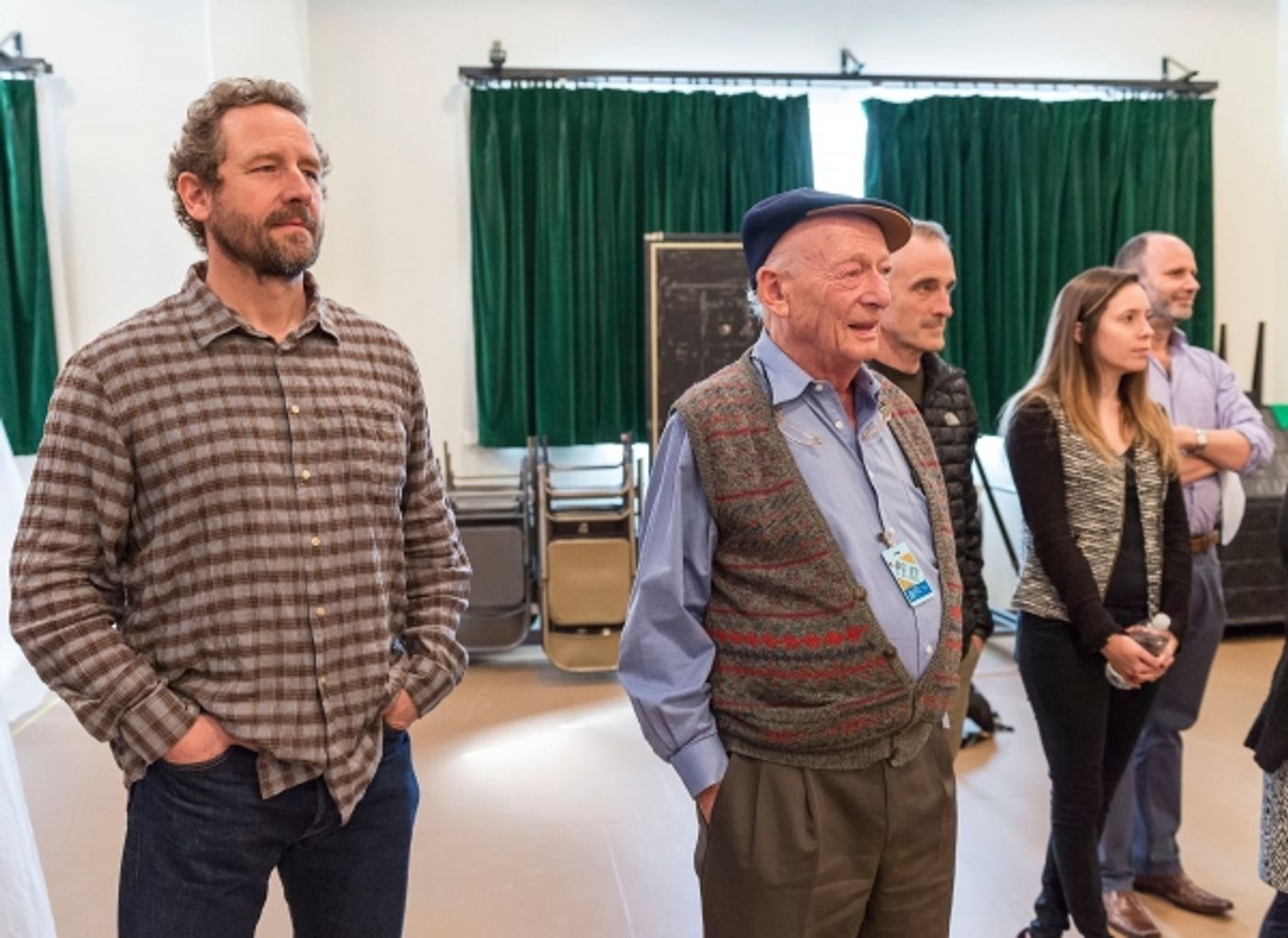 Photo Flash: In Rehearsal with Kate Burton and More for THE PRICE at the Taper  Image
