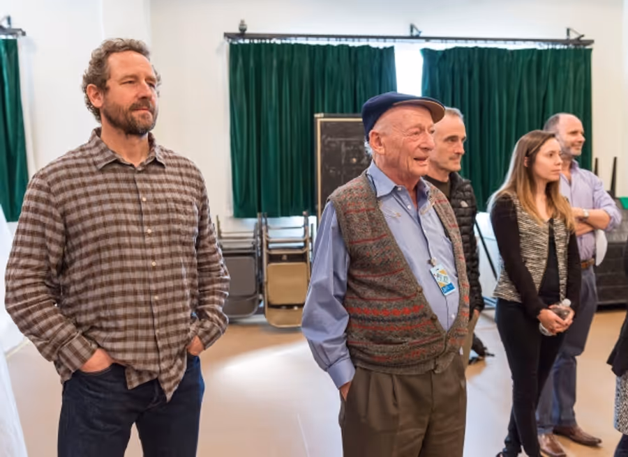 Photo Flash: In Rehearsal with Kate Burton and More for THE PRICE at the Taper Image