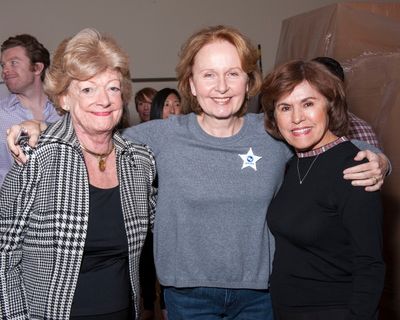 Artistic Directorâ€™s Circle member Deidra Norman Schumann, cast member Kate Bur Photo