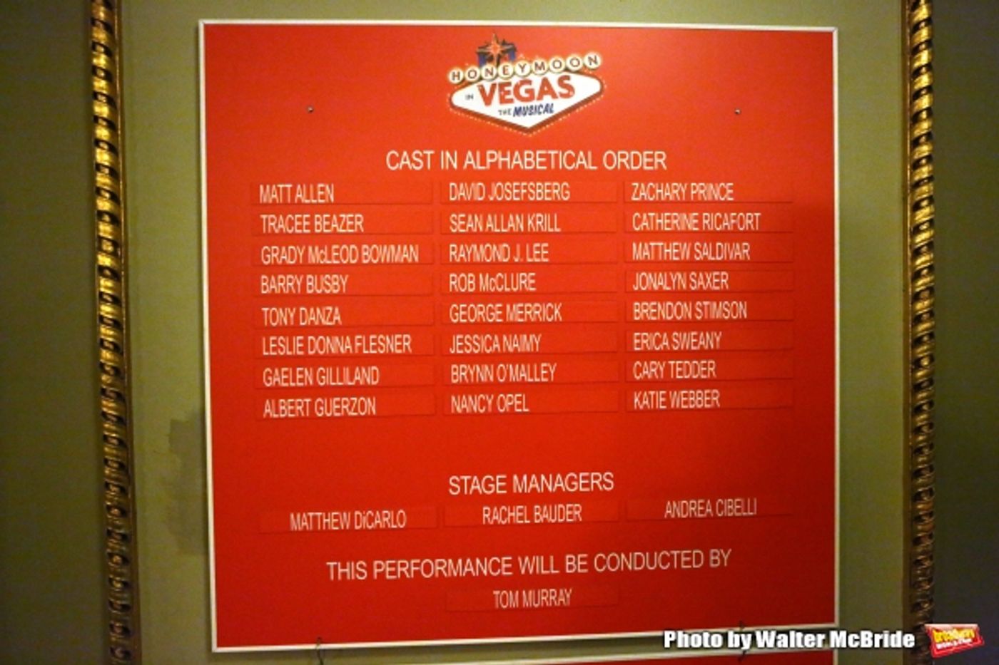 Photo Coverage: HONEYMOON IN VEGAS Company Takes Opening Night Bows!  Image