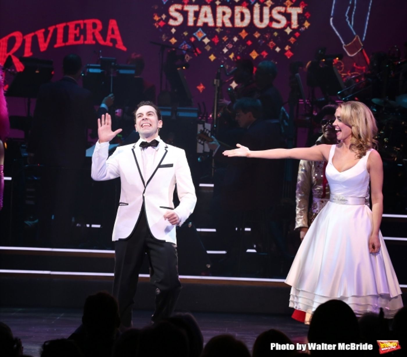 Photo Coverage: HONEYMOON IN VEGAS Company Takes Opening Night Bows!  Image