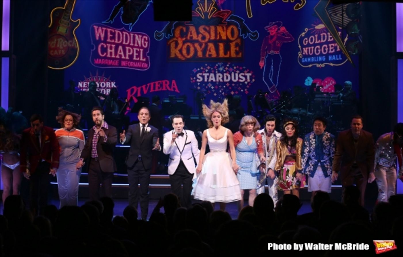 Photo Coverage: HONEYMOON IN VEGAS Company Takes Opening Night Bows!  Image