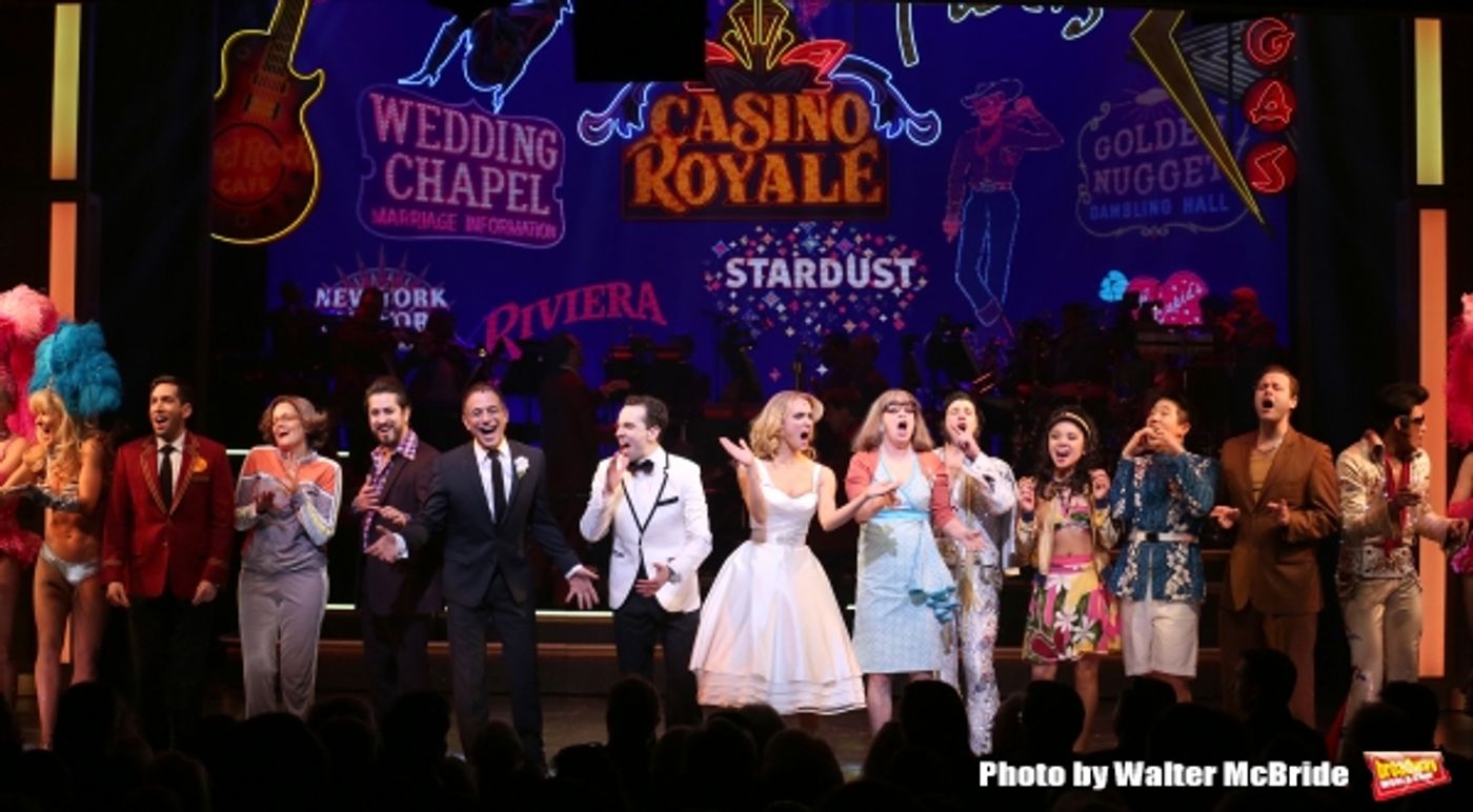 Photo Coverage: HONEYMOON IN VEGAS Company Takes Opening Night Bows!  Image