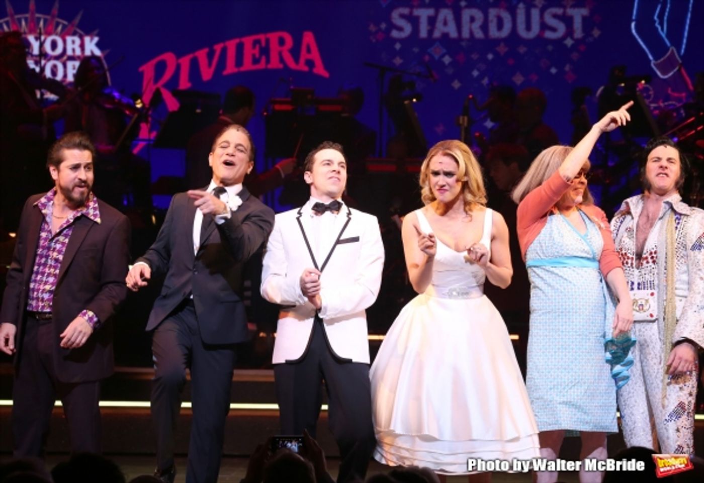 Photo Coverage: HONEYMOON IN VEGAS Company Takes Opening Night Bows!  Image