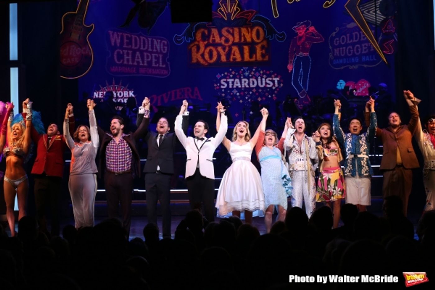 Photo Coverage: HONEYMOON IN VEGAS Company Takes Opening Night Bows!  Image