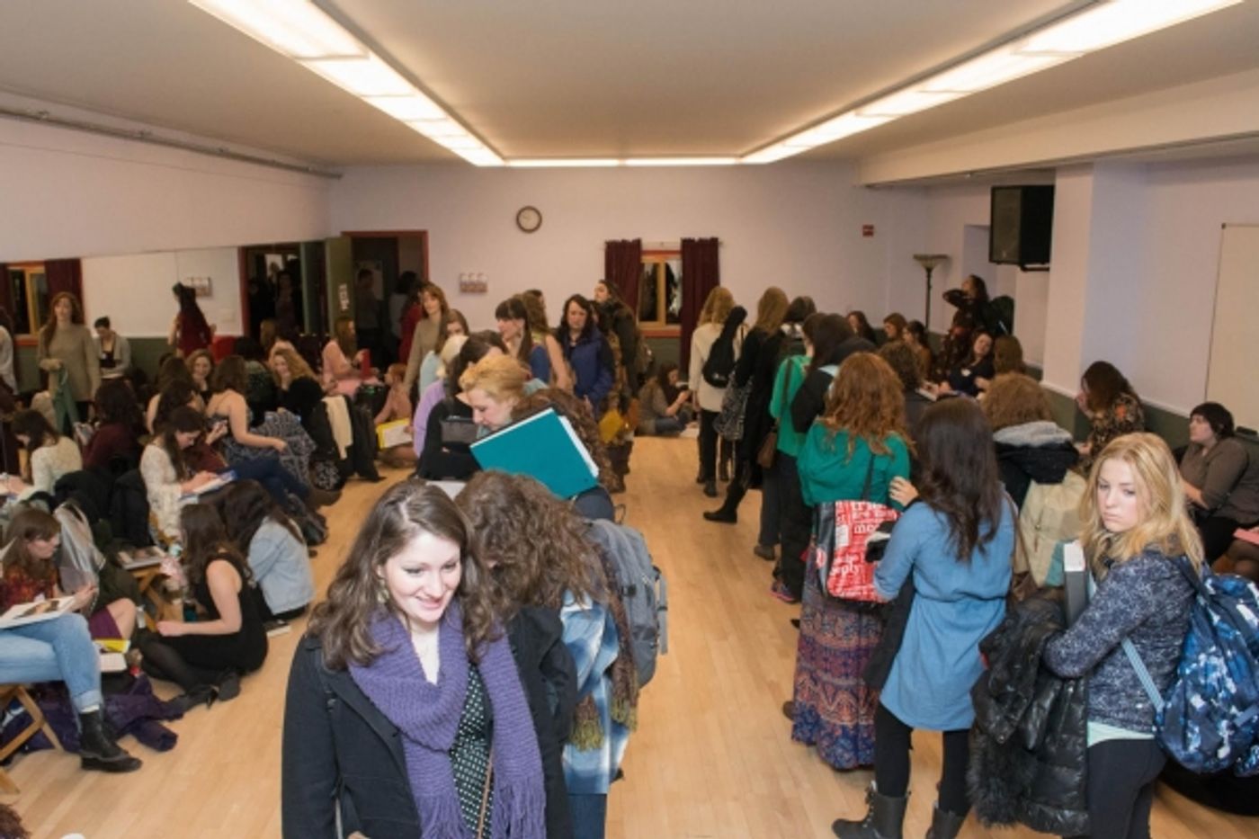Photo Flash: Inside Today's Open Casting Call for Broadway's BEAUTIFUL! Photo Flash: Inside Today's Open Casting Call for Broadway's BEAUTIFUL! Image