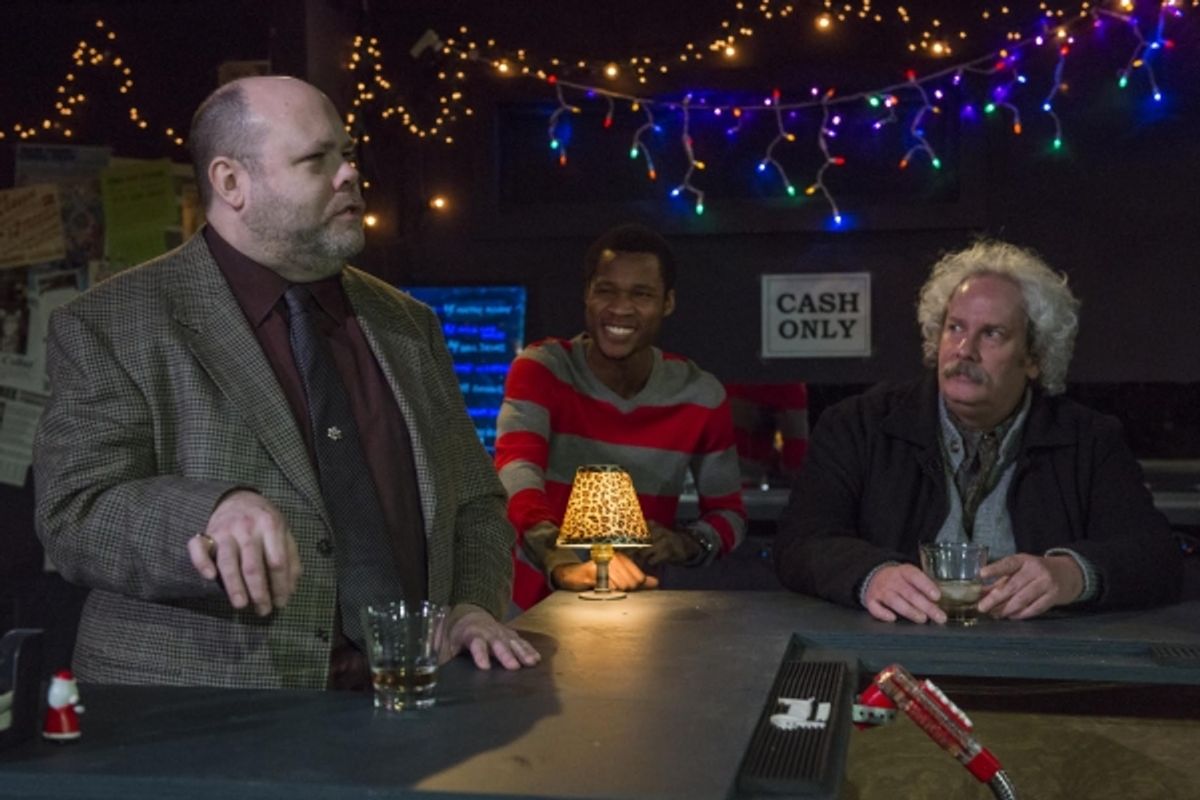 Doug Vickers, Luce Metrius and Troy West at 