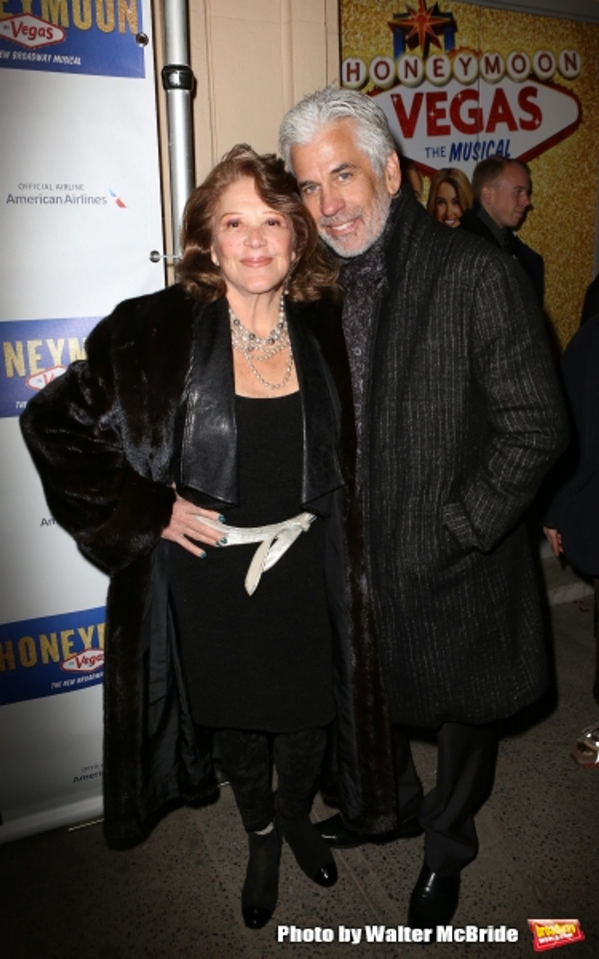 Linda Lavin and husband Steve Bakunas  at 