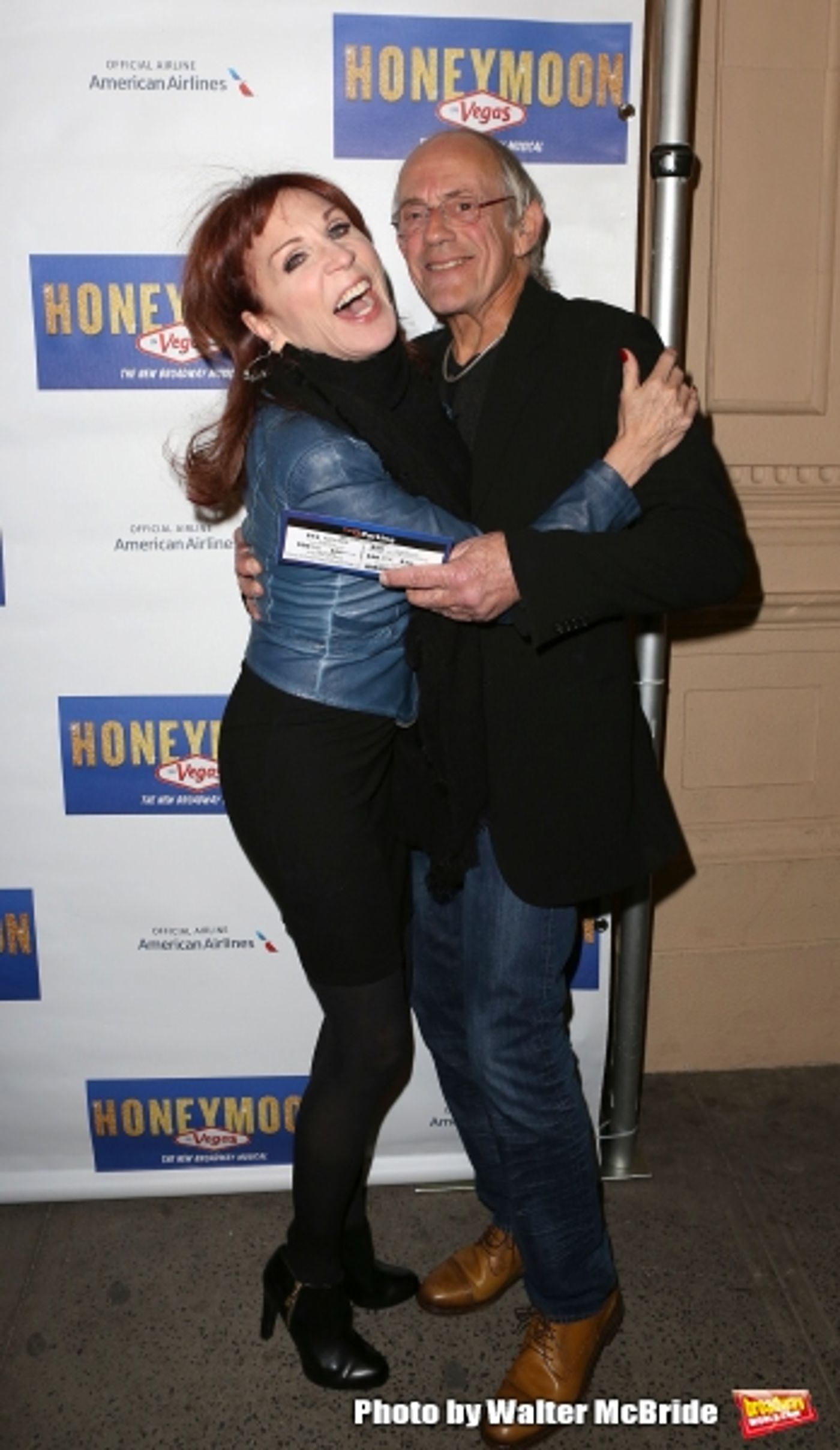 Photo Coverage: On the Red Carpet for HONEYMOON IN VEGAS' Opening Night!  Image