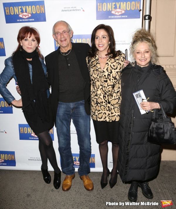 Marilu Henner, Christopher Lloyd with wife Jane Walker Wood and Carol Kane  Photo