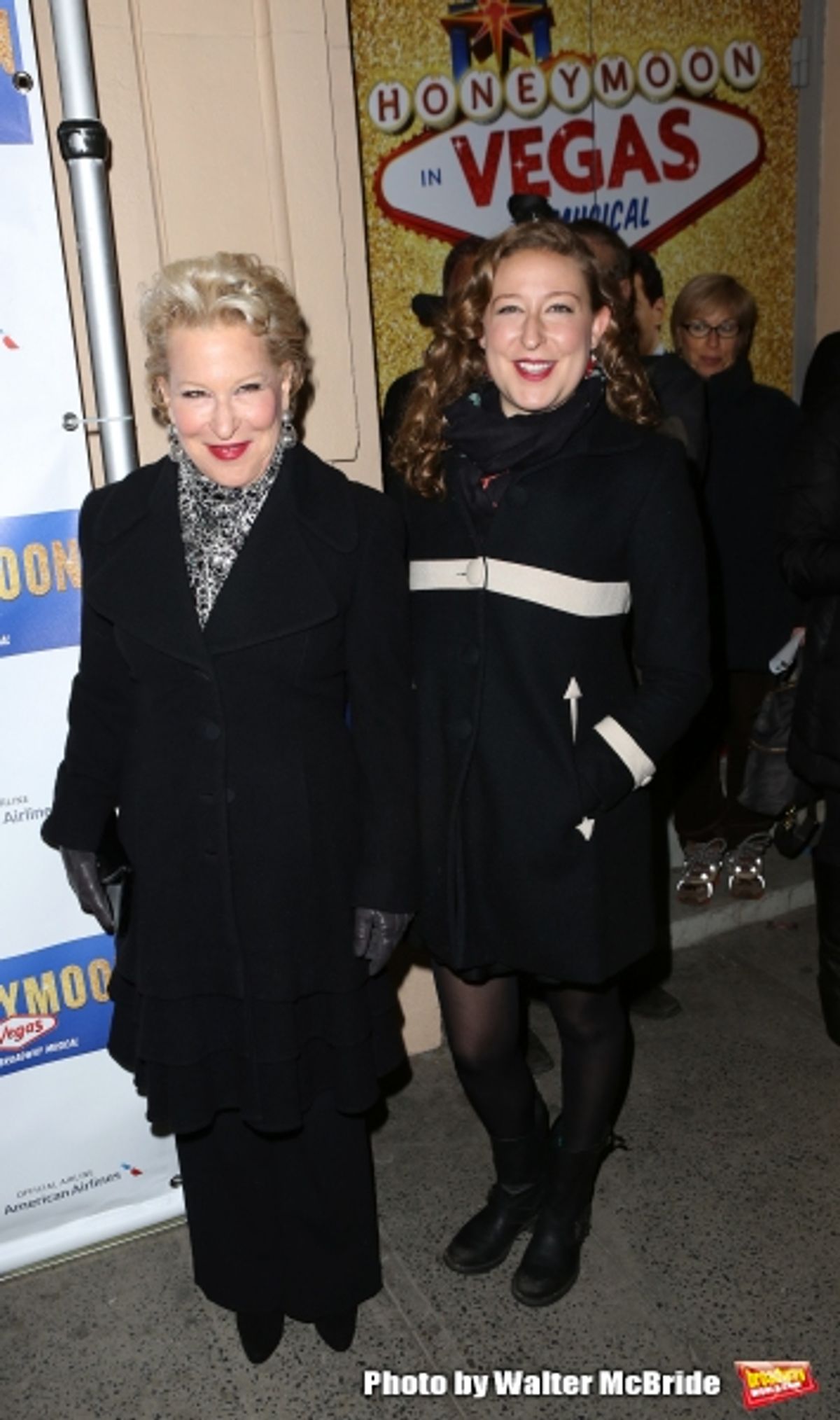 Bette Midler and daughter Sophie von Haselberg  at 