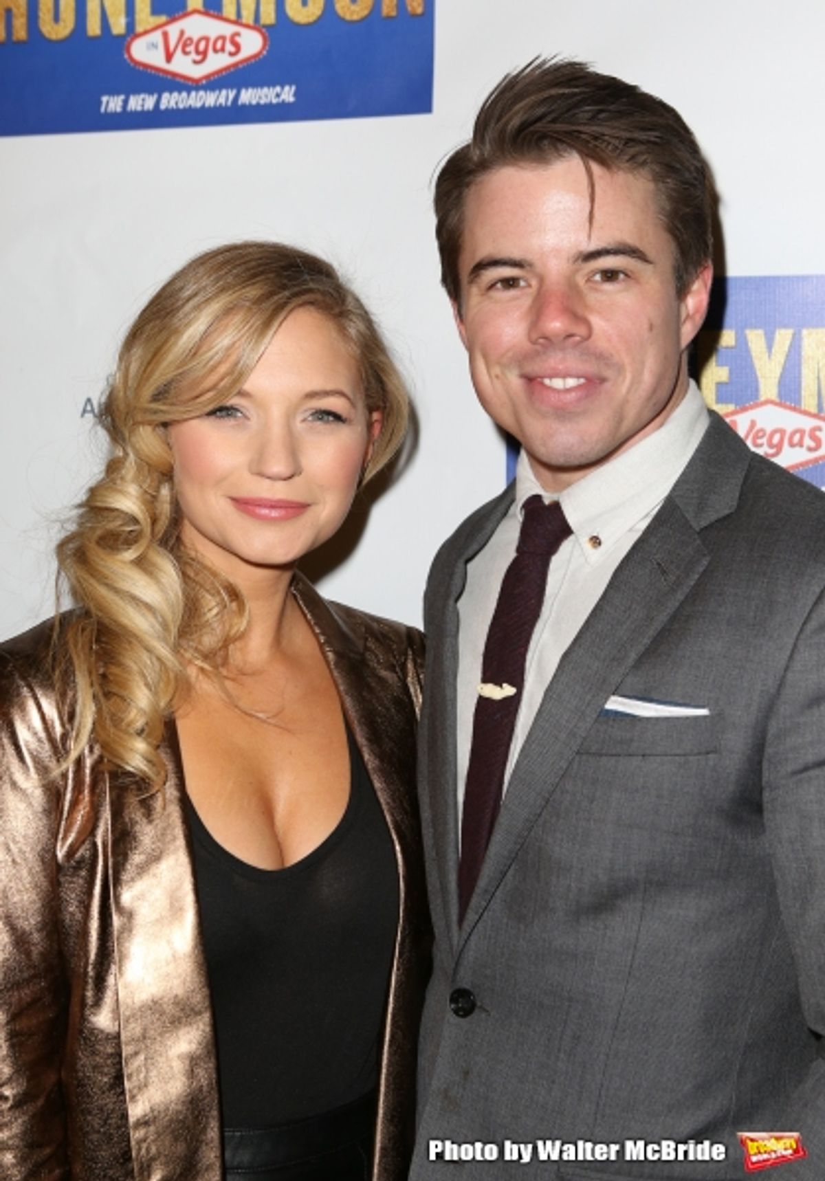 Vanessa Ray and David Hull  at 