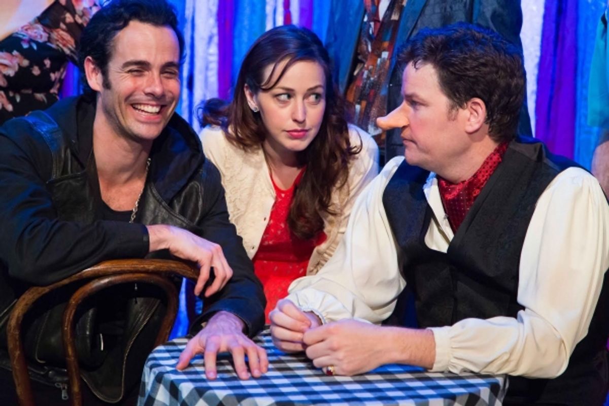 Chad Doreck, Suzanne Petrela and Tim Martin Gleason at 