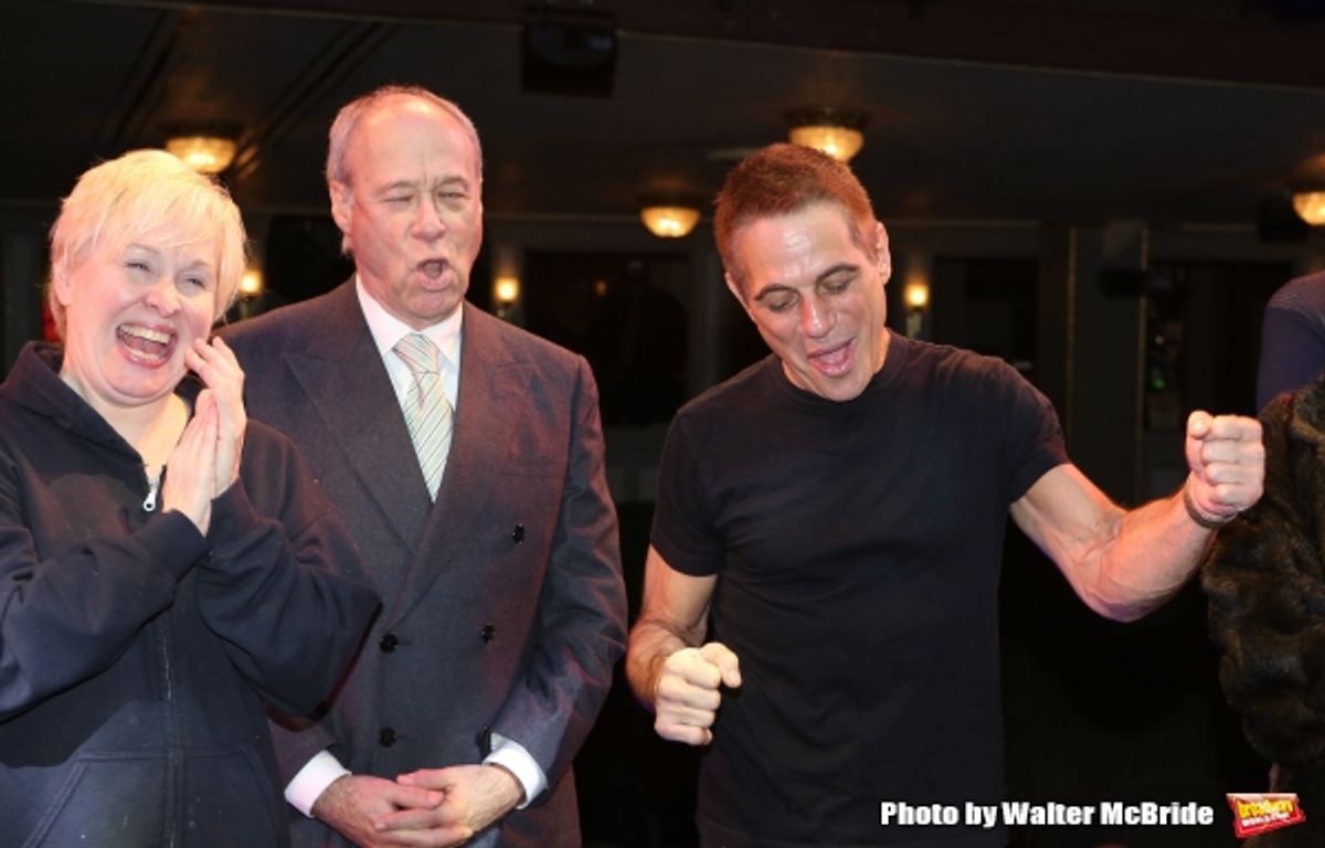 Nancy Opel, Andrew Bergman and Tony Danza  at 