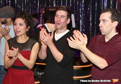 Catherine Rieafort, David Josefsberg and Rob McClure  Photo