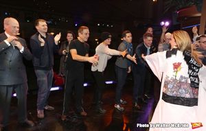 Andrew Bergman, Tony Danza with Katie Webber  Photo