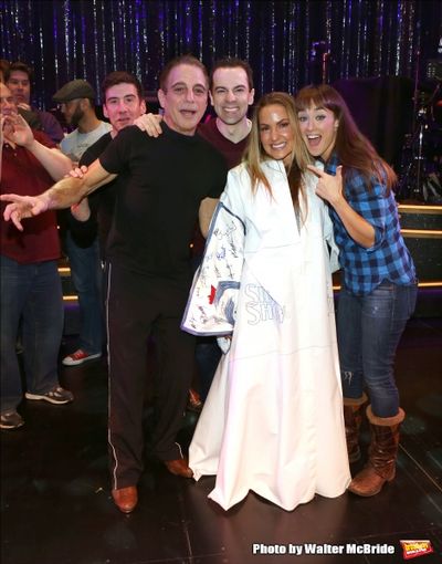 David Josefsberg, Tony Danza, Katie Webber, Rob McClure and Brynn O'Malley  Photo