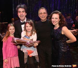 Tony Danza with Jason Robert Brown and wife Georgia Stitt with family @ BroadwayWorld Tony Danza with Jason Robert Brown and wife Georgia Stitt with family Photo