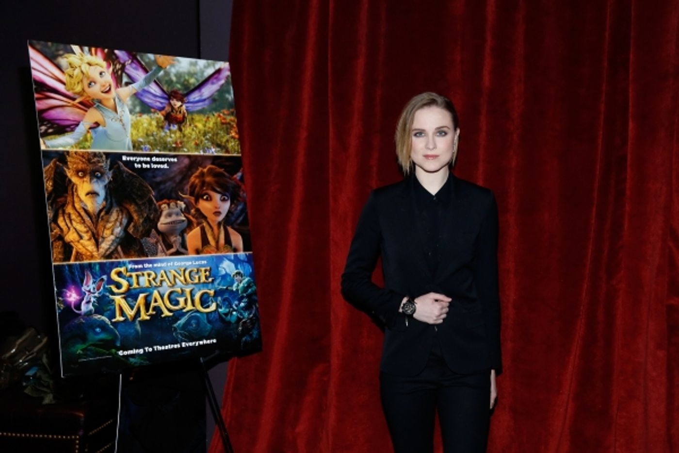 Photo Flash: Kristin Chenoweth, Alan Cumming, George Lucas, and More Attend STRANGE MAGIC Screening  Image
