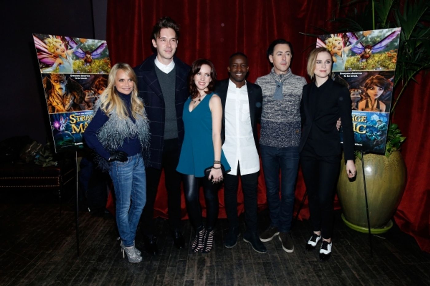 Photo Flash: Kristin Chenoweth, Alan Cumming, George Lucas, and More Attend STRANGE MAGIC Screening  Image