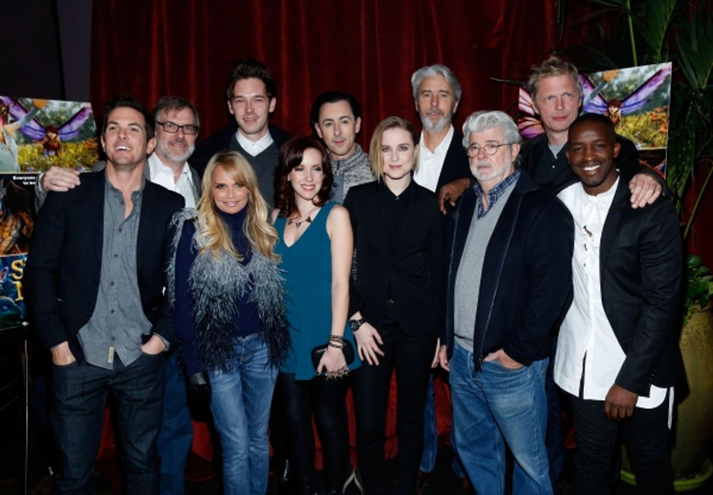 Photo Flash: Kristin Chenoweth, Alan Cumming, George Lucas, and More Attend STRANGE MAGIC Screening  Image
