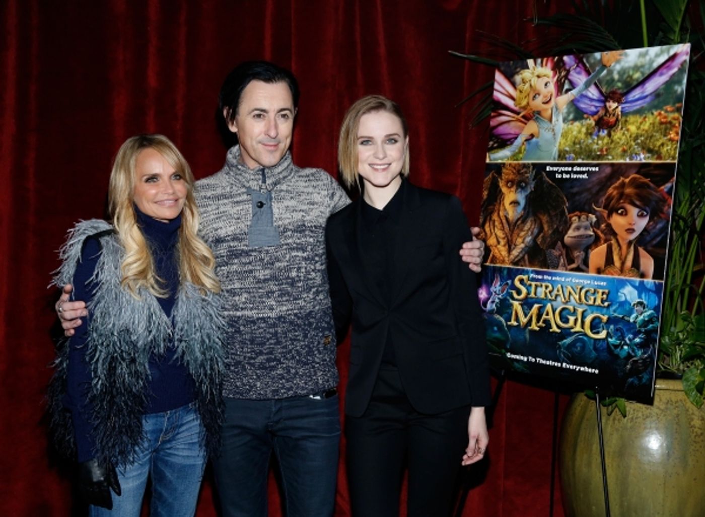 Photo Flash: Kristin Chenoweth, Alan Cumming, George Lucas, and More Attend STRANGE MAGIC Screening  Image