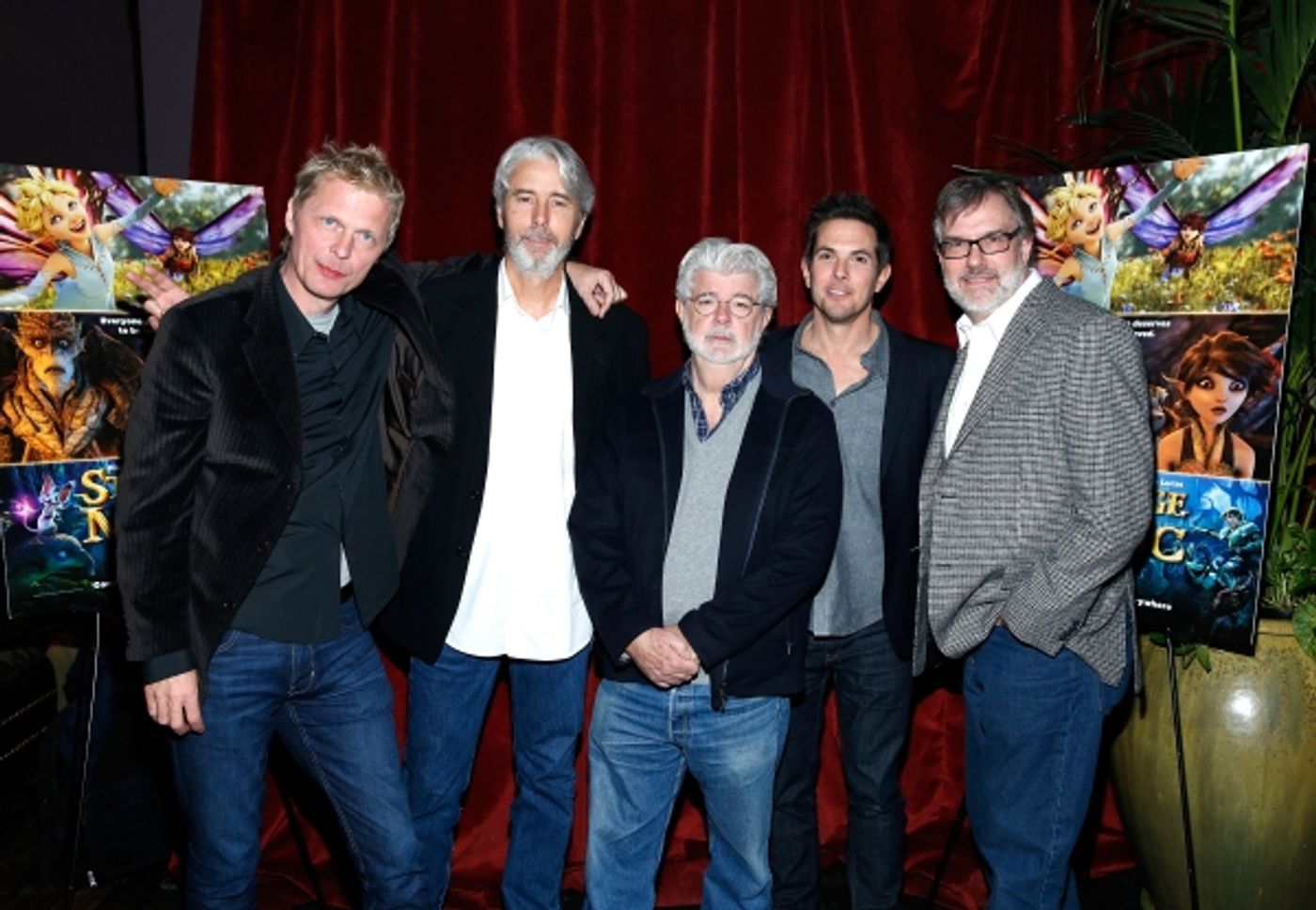 Photo Flash: Kristin Chenoweth, Alan Cumming, George Lucas, and More Attend STRANGE MAGIC Screening  Image