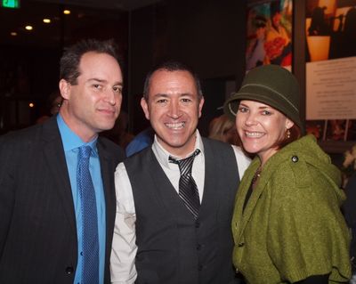 Director Brian Kite, Steven Glaudini, and Bets Malone Photo