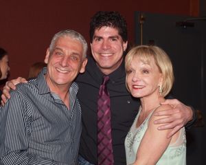 Glenn Casale, Flying Sequence ChoreographerPaul Rubin, and Cathy Rigby Photo