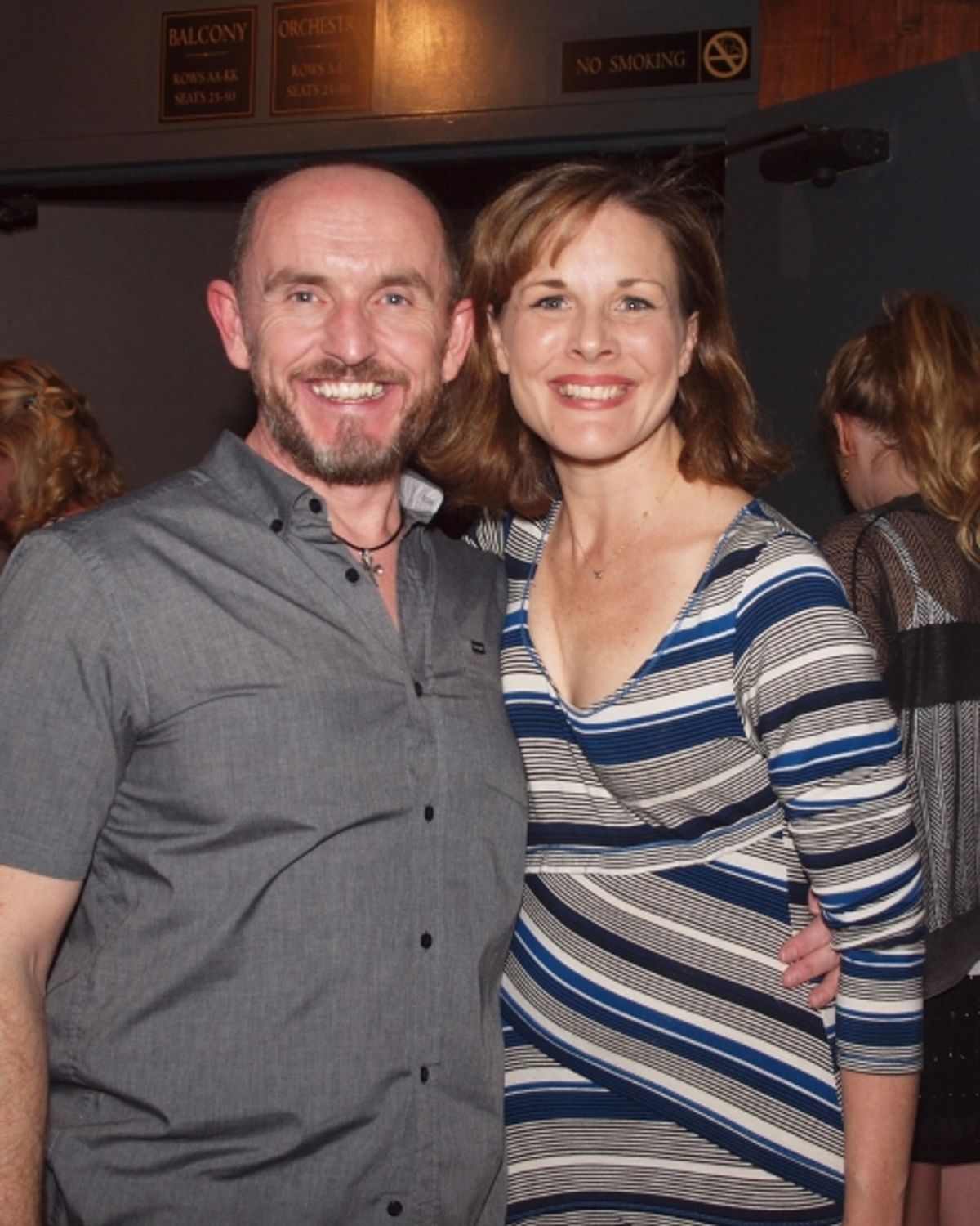 Neil Dale and Kim Huber at 