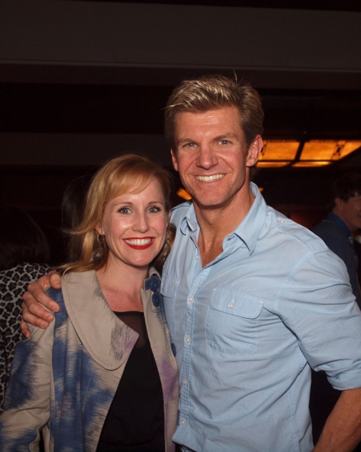 Erika Whalen and Brent Schindele at 