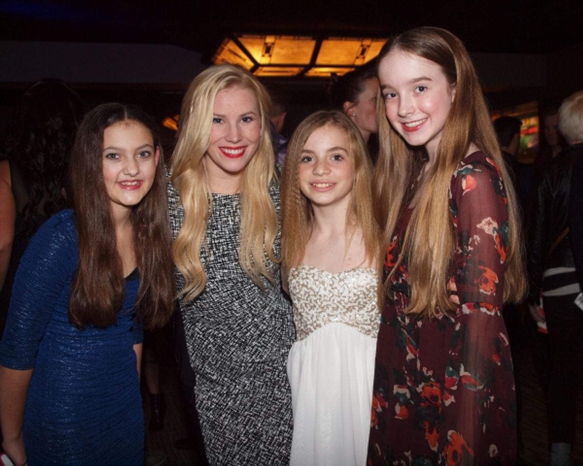 Emily Frazier, Emma Degerstedt, Sammy Gayer, and Emma Bradley at 
