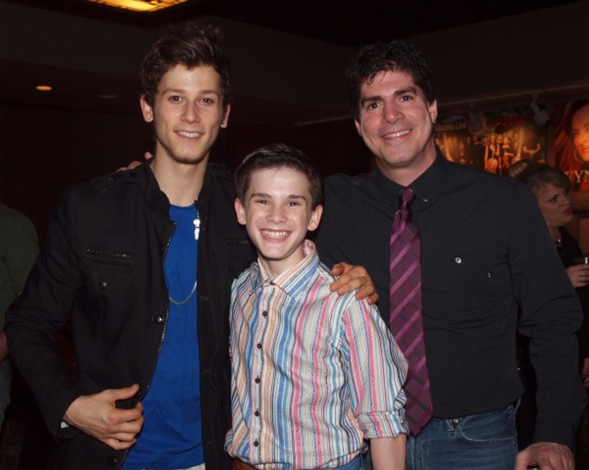 Brandon Forrest, Mitchell Tobin, and Paul Rubin at 